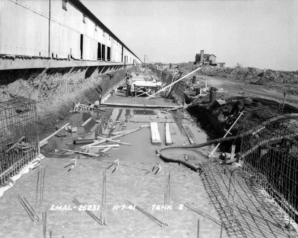 Construction of Tank #2