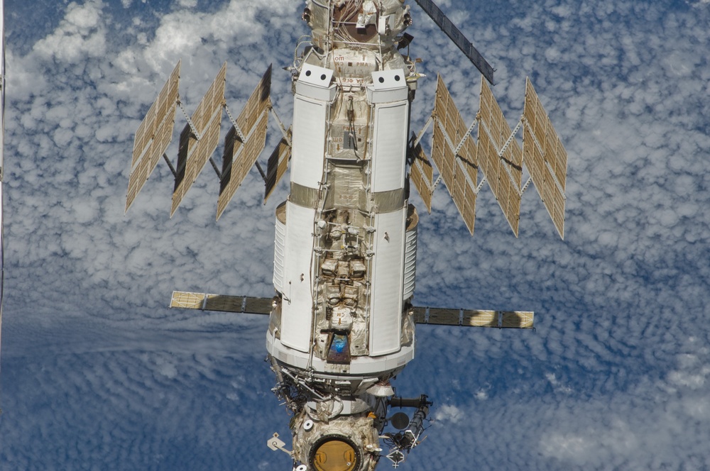 ISS Flyaround views from STS-119