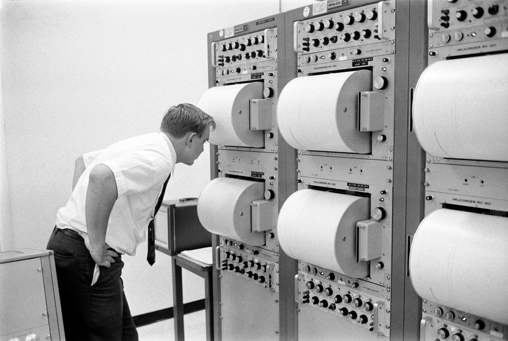 Apollo 11 Mission Control Center LSSR activities