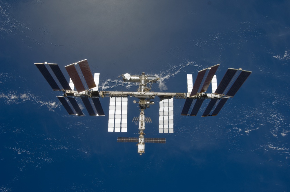 ISS Flyaround views from STS-119