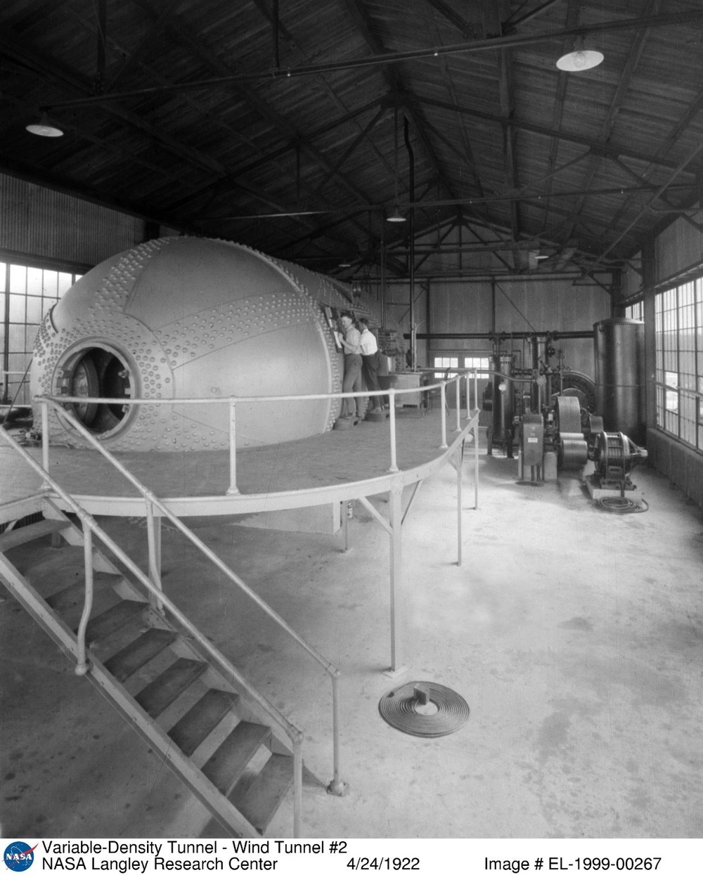 Variable-Density Tunnel - Wind Tunnel #2