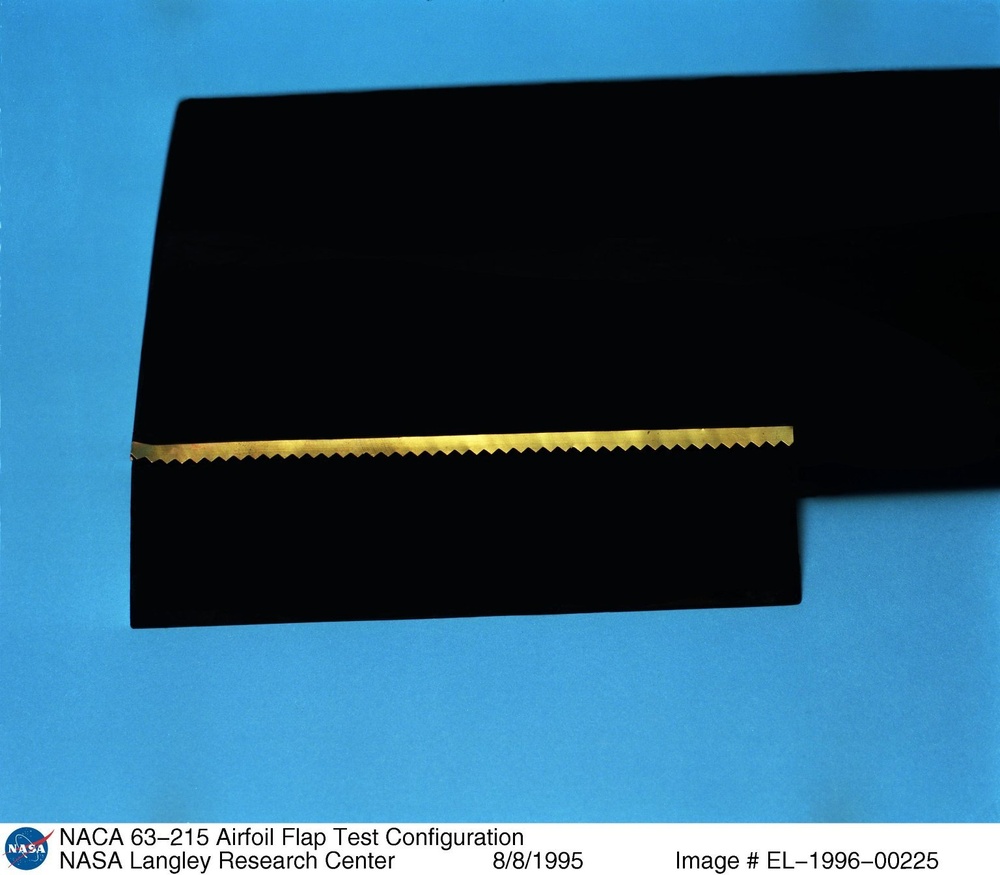 NACA 63-215 Airfoil Flap Test Configuration