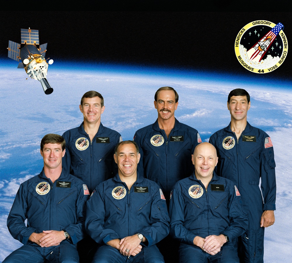STS-44 official crew portrait