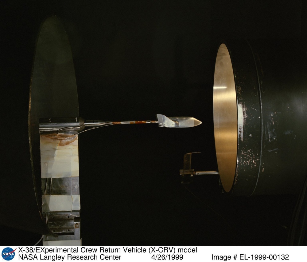 X-38/EXperimental Crew Return Vehicle (X-CRV) model