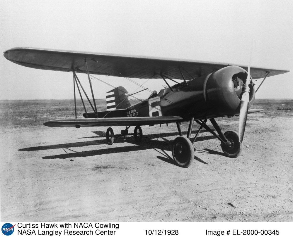 Curtiss Hawk with NACA Cowling