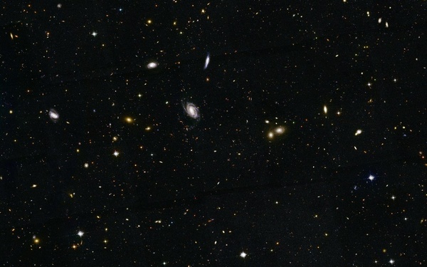 Hubble Maps the Cosmic Web of "Clumpy" Dark Matter in 3-D