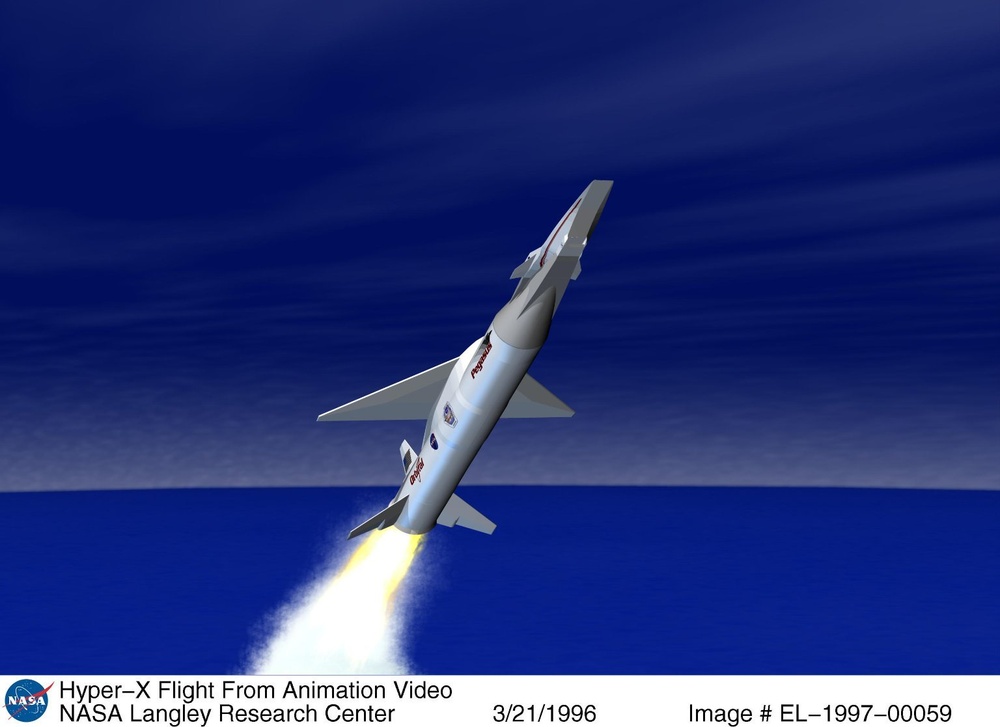 Hyper-X Flight From Animation Video