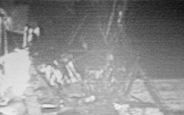 Telecast of Astronauts Armstrong and Aldrin by the Lunar Module