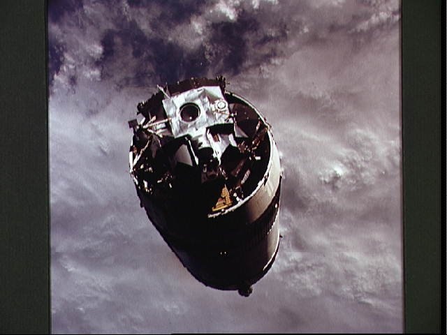 Lunar Module 3 attached to Saturn V third stage