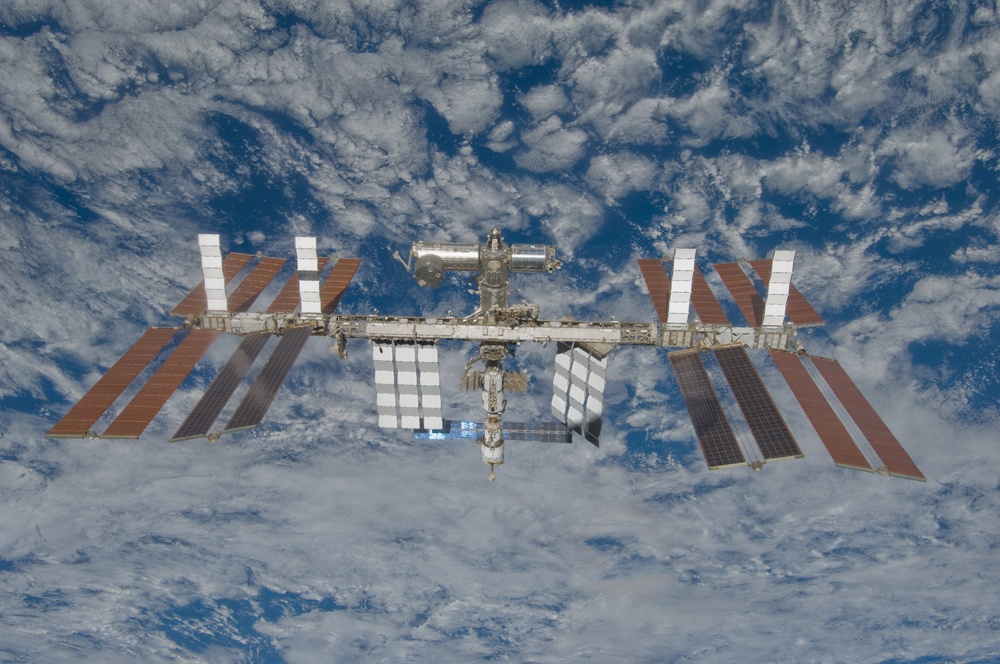 ISS Flyaround views from STS-119