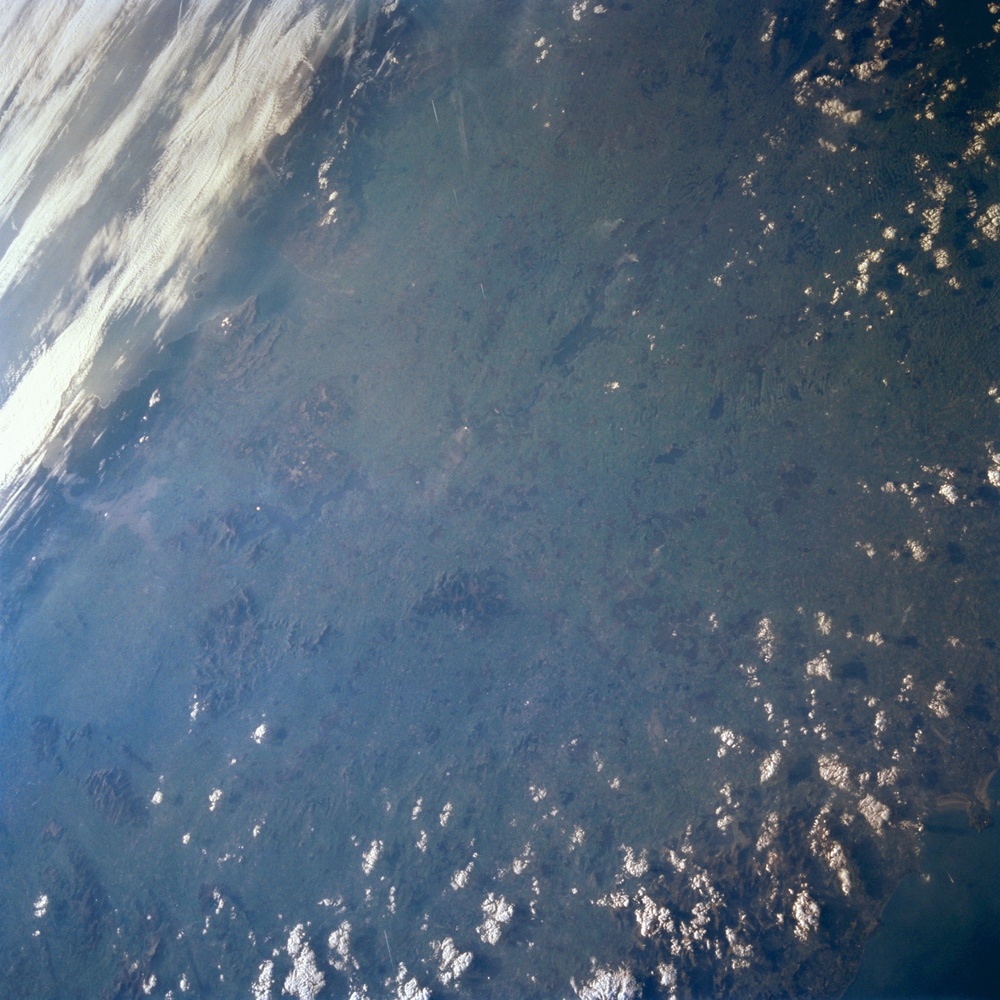 Earth observations of Ireland, England and Wales taken during STS-99