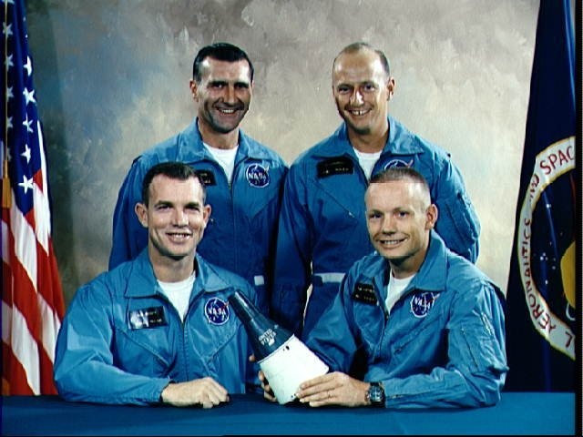 Portrait of the Gemini 8 prime and backup crews