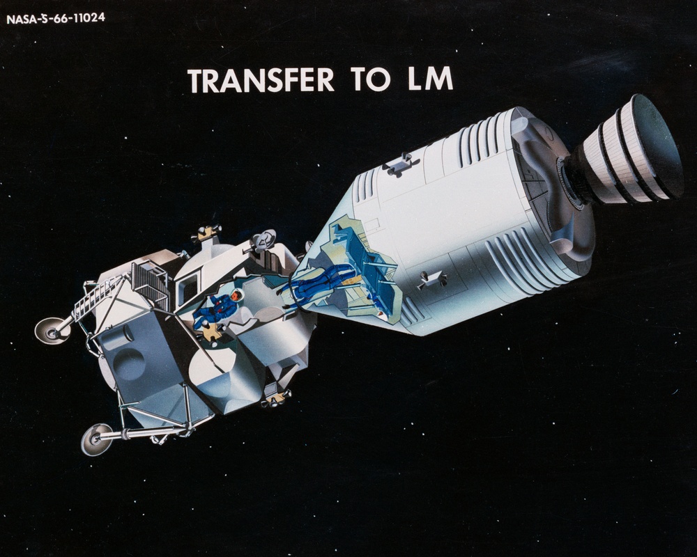 Apollo- Service Module, Artist Concept