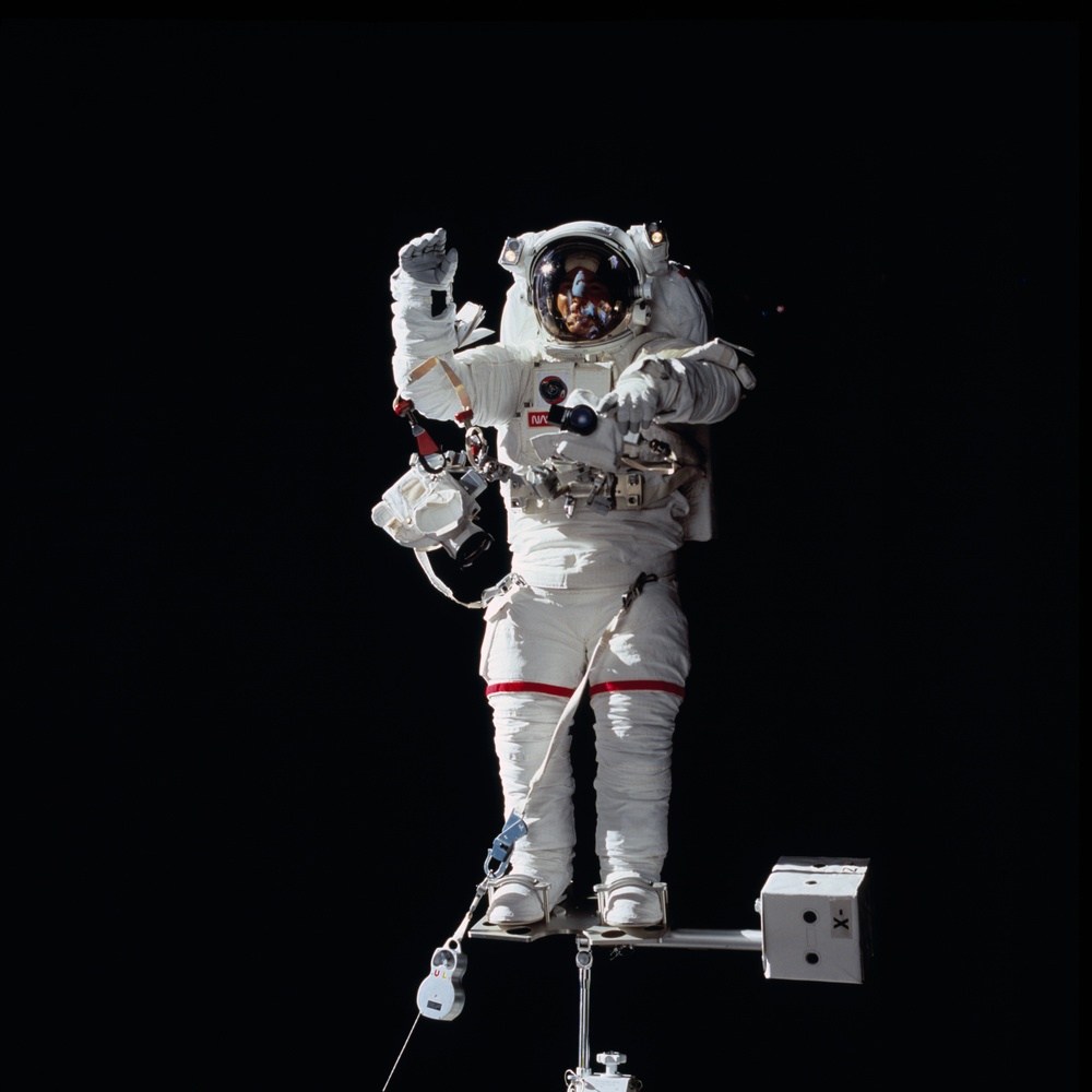 Views taken during the STS-60 EVA