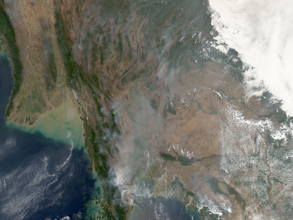 Fires in Southeast Asia: Natural Hazards