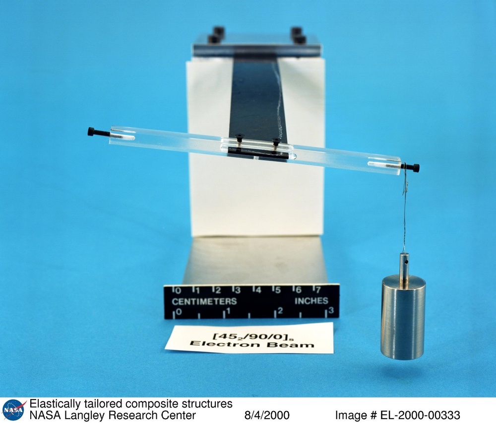 Elastically tailored composite structures