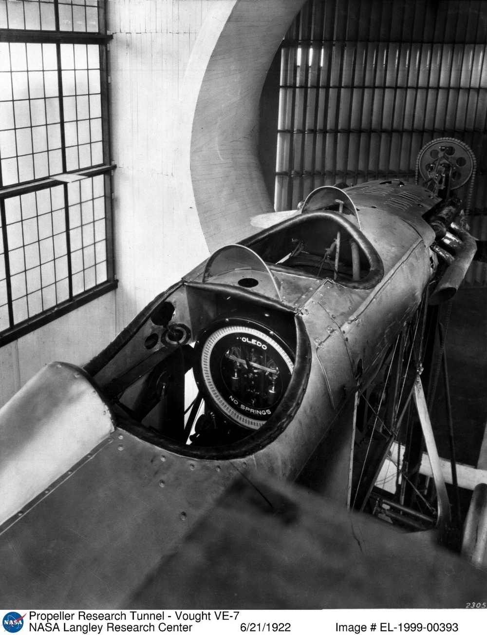 Propeller Research Tunnel - Vought VE-7