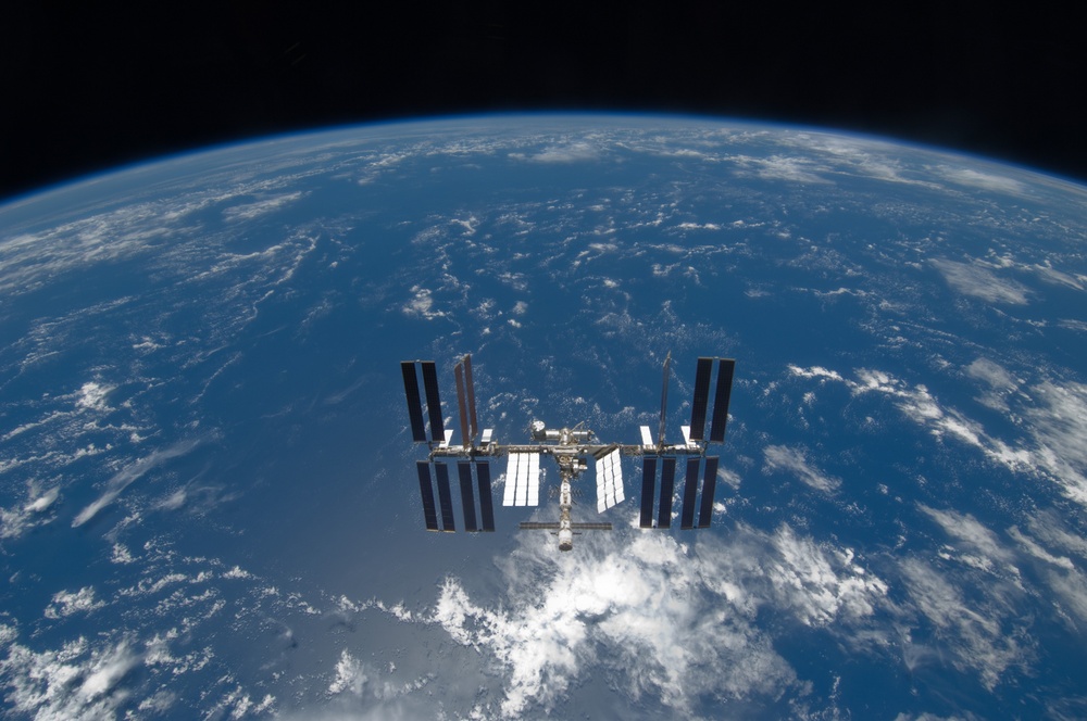 ISS Flyaround views from STS-119