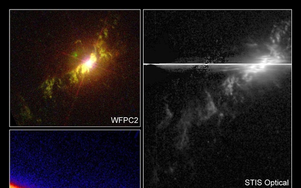 Fireworks Near a Black Hole in the Core of Seyfert Galaxy NGC 4151
