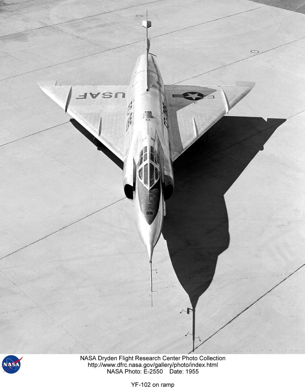 YF-102 on ramp