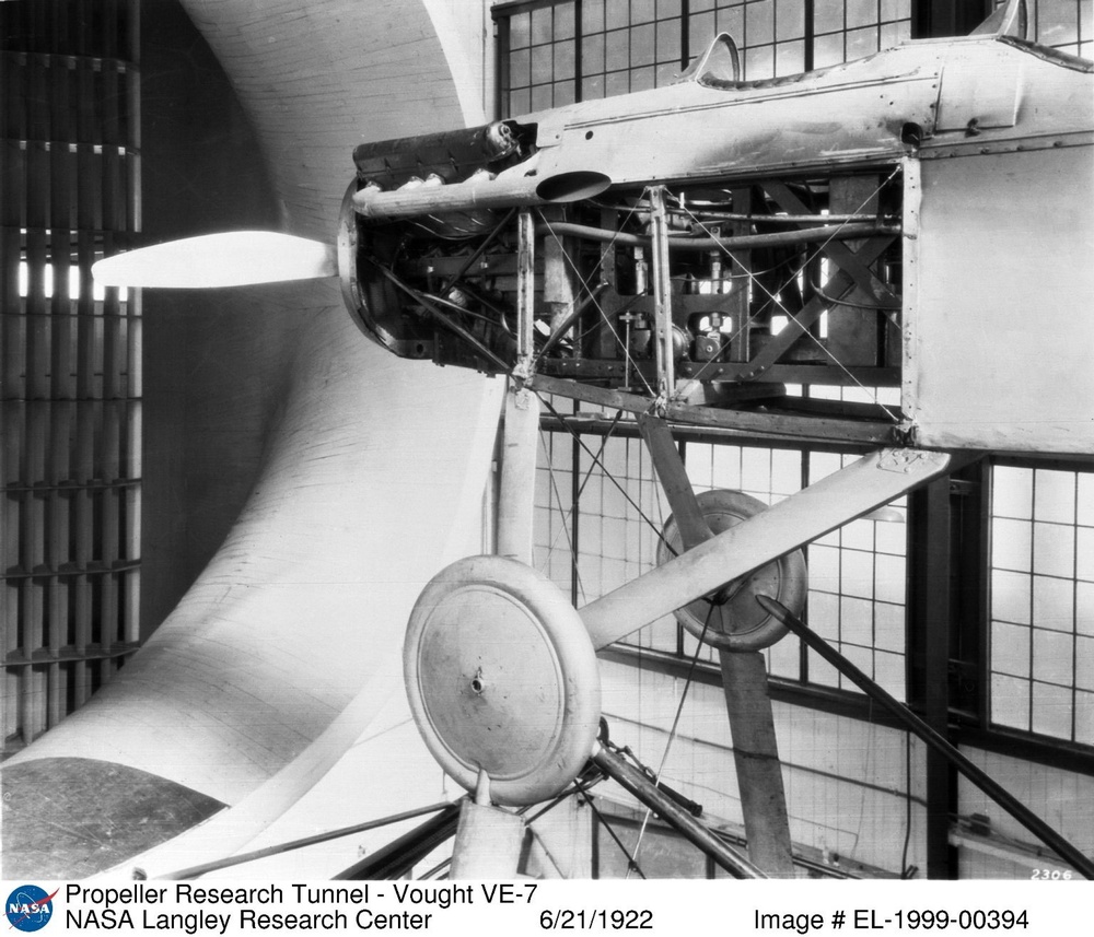 Propeller Research Tunnel - Vought VE-7