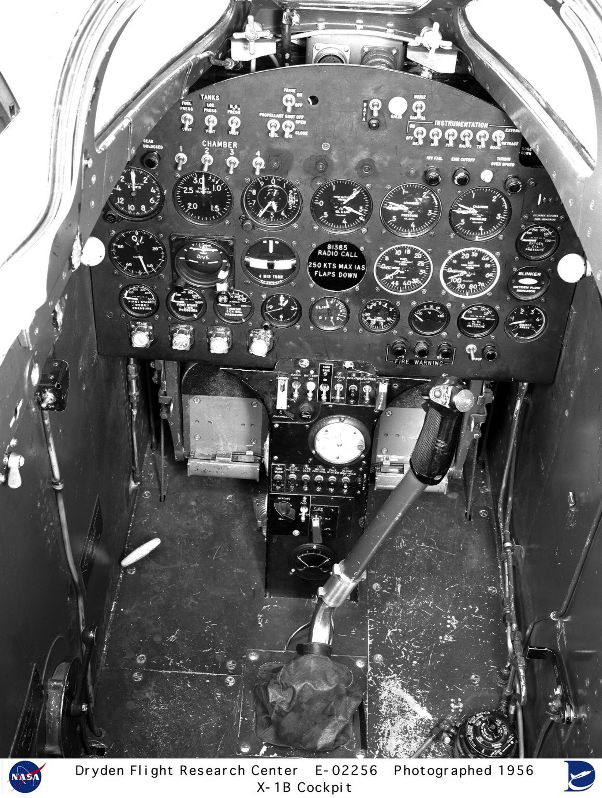DVIDS - Images - X-1B Aircraft Cockpit and Instrument Panel