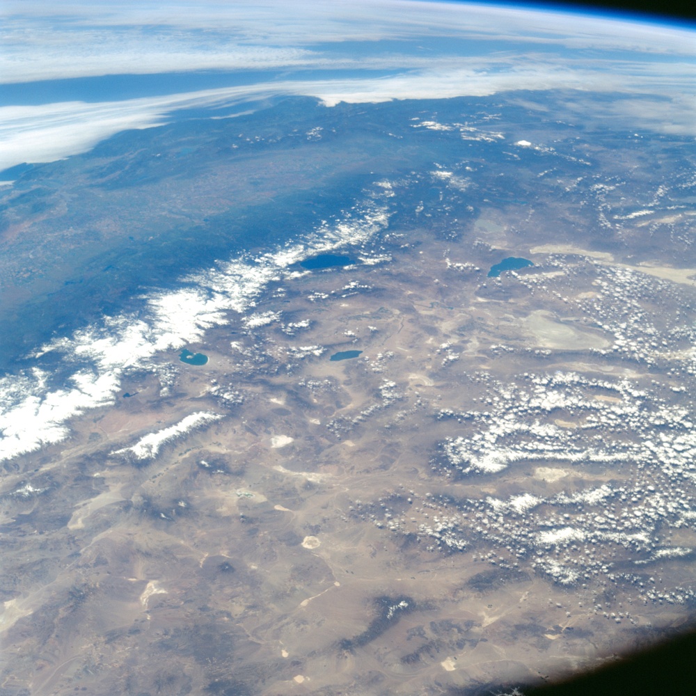 Earth observation image of Nevada taken during STS-100