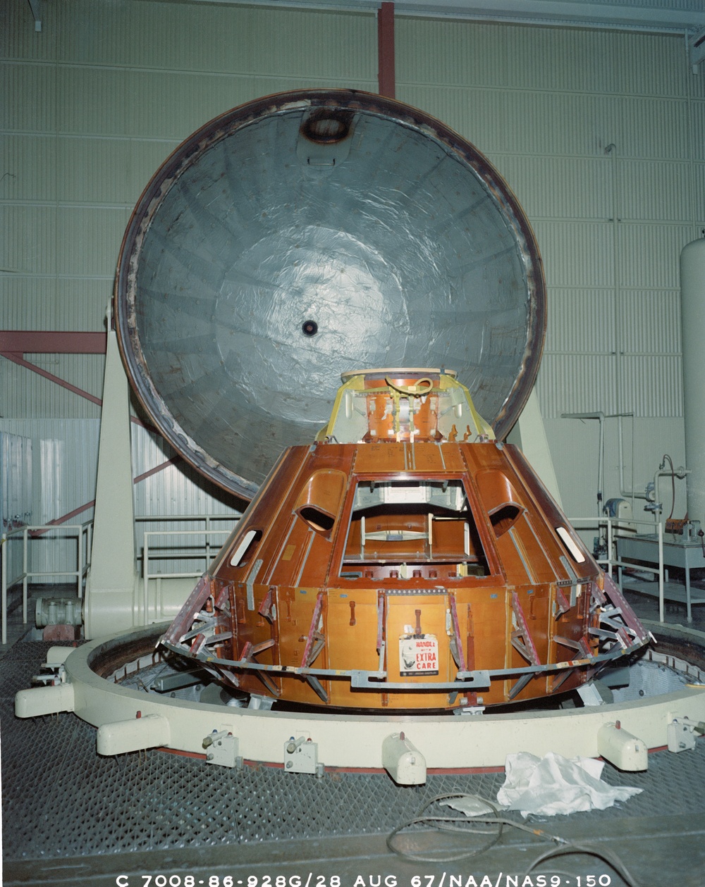 Apollo- Command Module- Manufacturing S/C 107, S/C 104