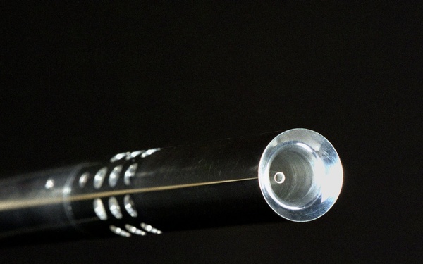 X-31 Kiel Probe Close-up Showing Inside