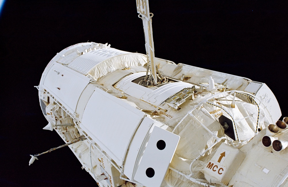 Various views of the module in the ISS stack