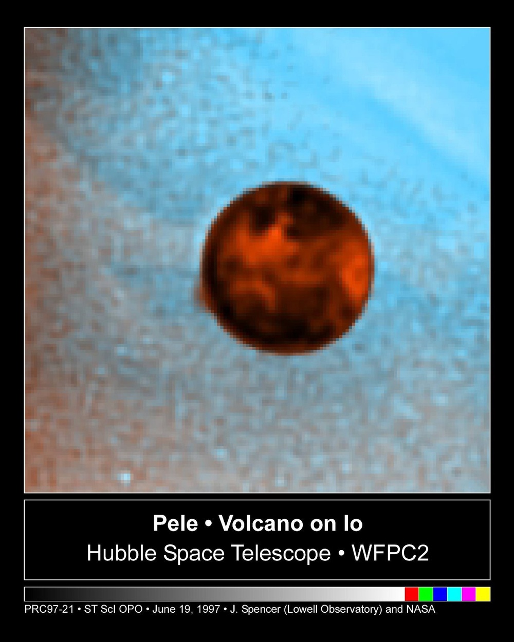 Hubble Captures Volcanic Eruption Plume From Io