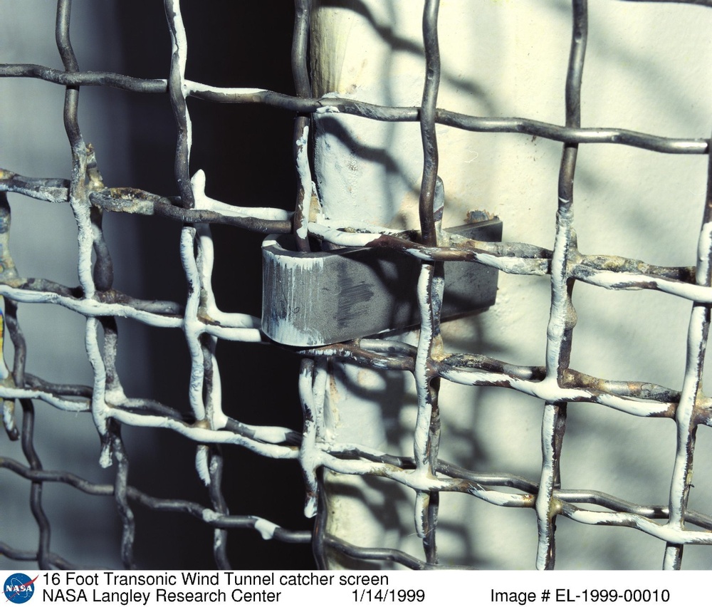 16 Foot Transonic Wind Tunnel catcher screen