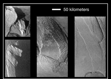 Collapsing Mountains on Io