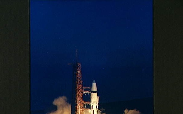 Apollo 5 liftoff