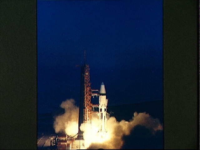 Apollo 5 liftoff