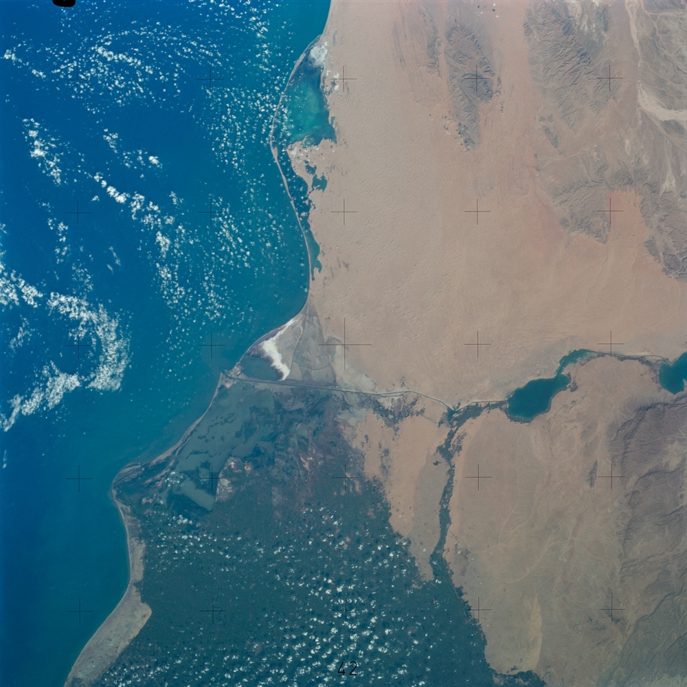 Skylab 3,Earth view,Egypt