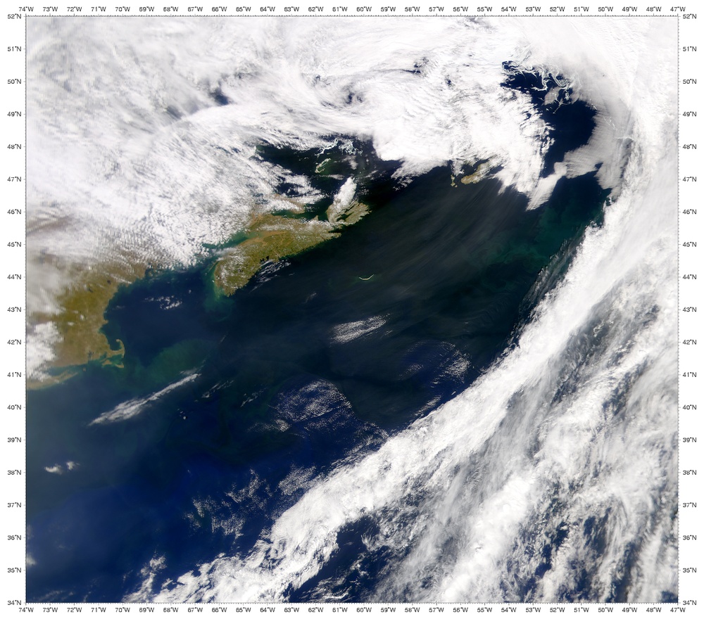 Dust over North Atlantic Ocean: Natural Hazards