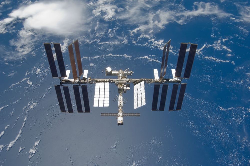 ISS Flyaround views from STS-119