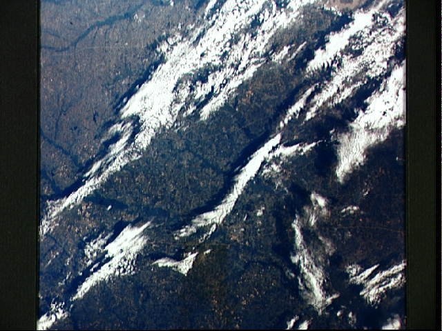 Texas as seen from the Apollo 6 unmanned spacecraft