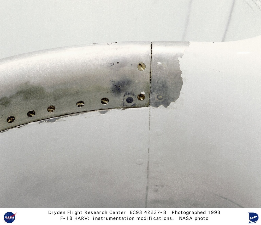 F-18 HARV instrumentation modifications