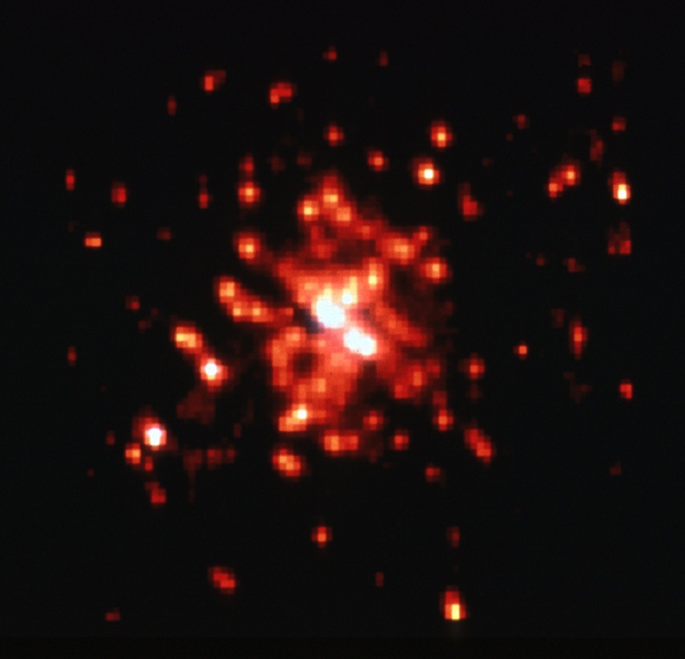 Hubble Space Telescope Photographs Extragalactical Stellar Nursery