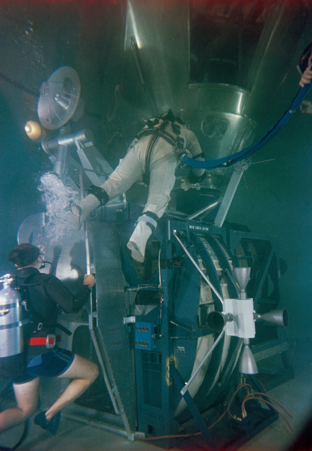 DVIDS   Images   View Of Astronauts Training Underwater For EVA