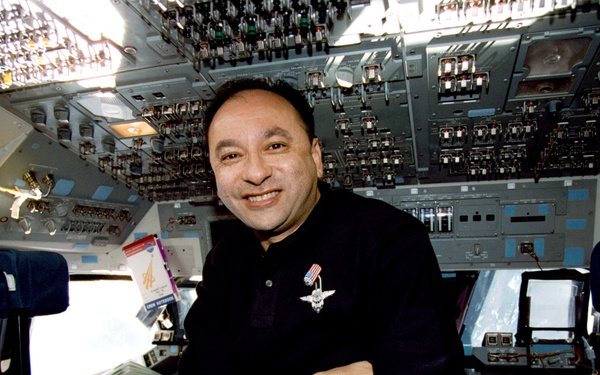 PLT Polansky on the flight deck