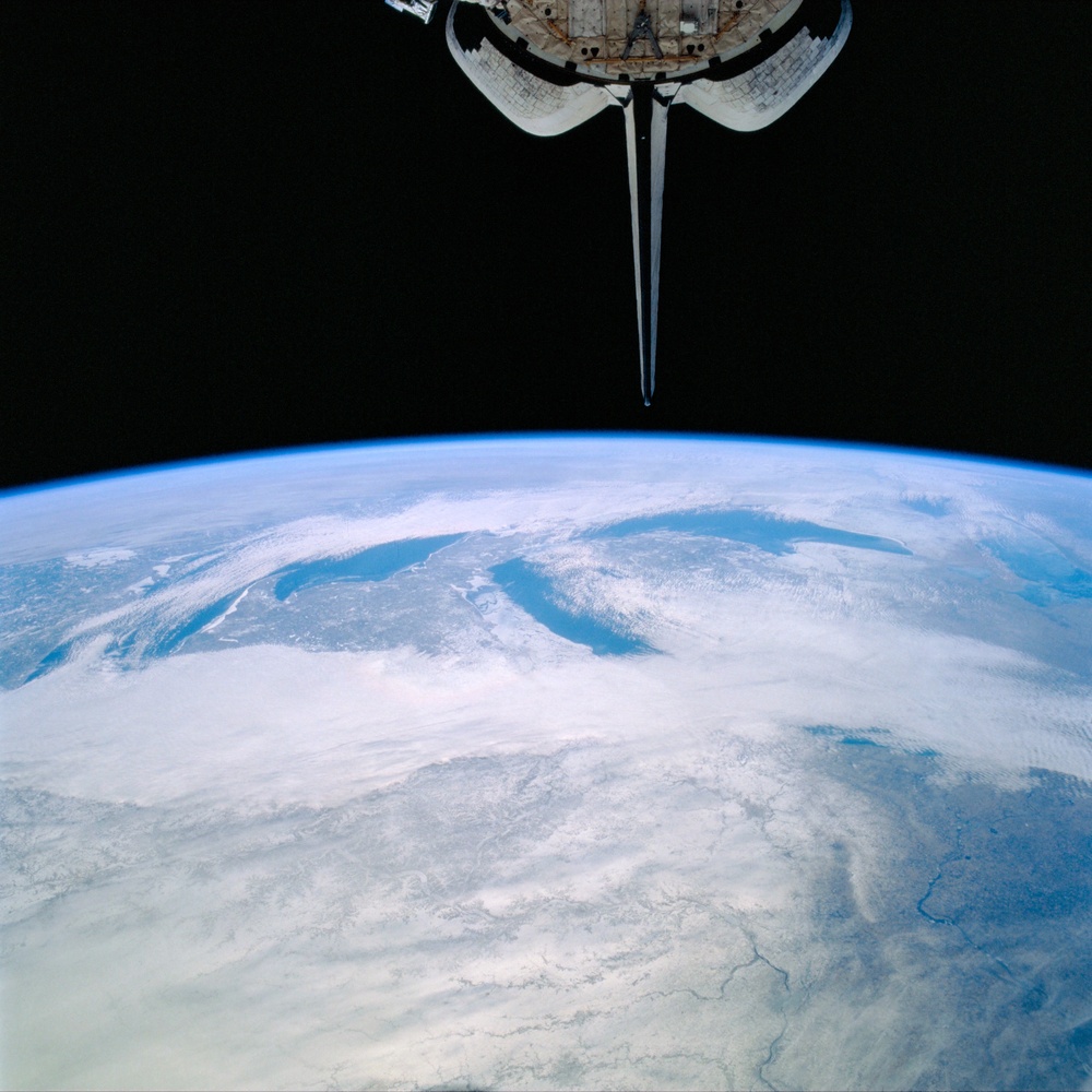 Earth observation taken during STS-98 mission