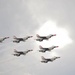 The Thunderbirds show off their pride and precision