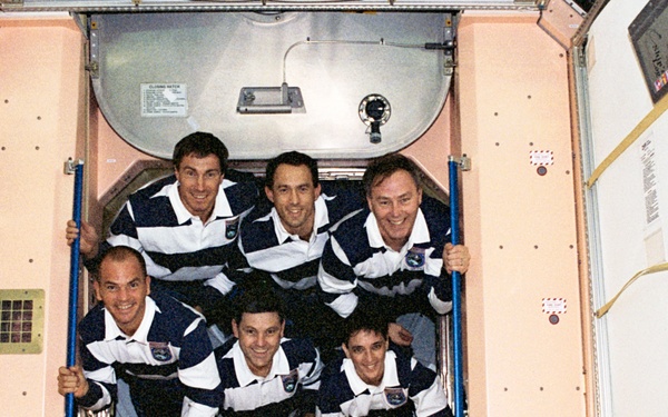 STS-88 inflight crew portrait