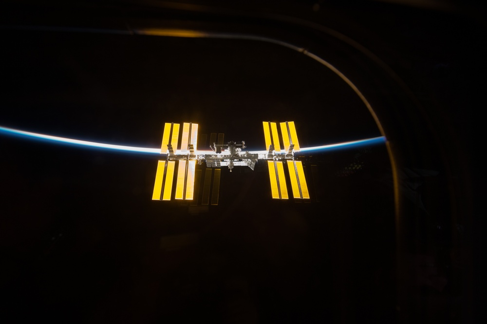 ISS Flyaround views from STS-119