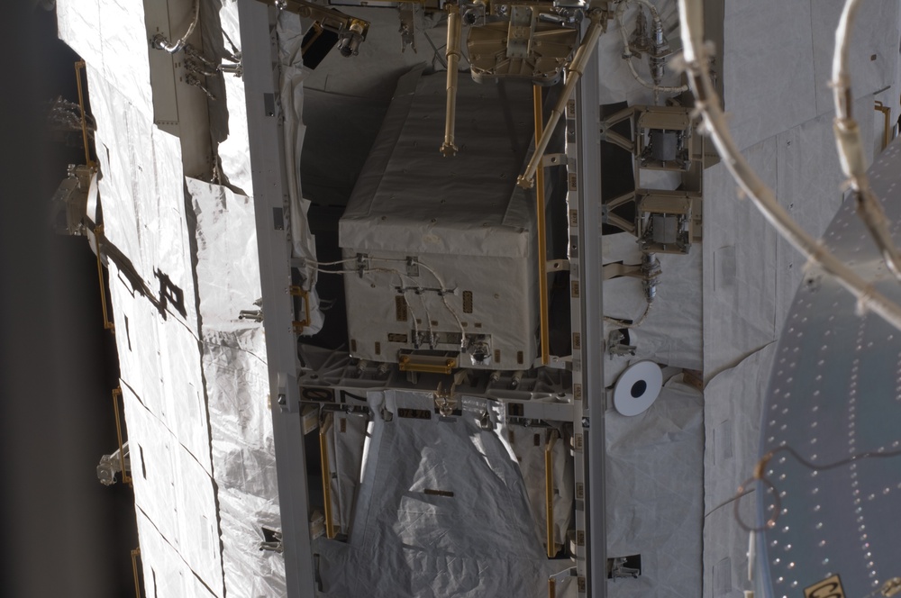 NTA and Pump Module on the S1 Truss during Joint Operations