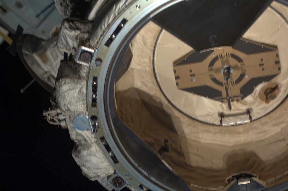 ISS during STS-127 Departure of Endeavour