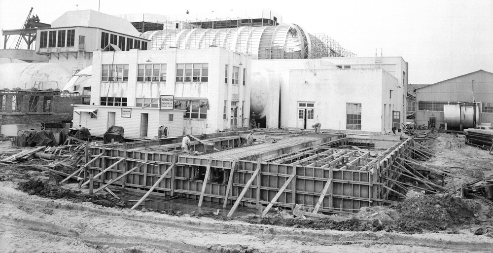 Construction of the 8-Foot Transonic Pressure Tunnel (TPT)